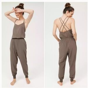 Aerie offline strappy jumpsuit